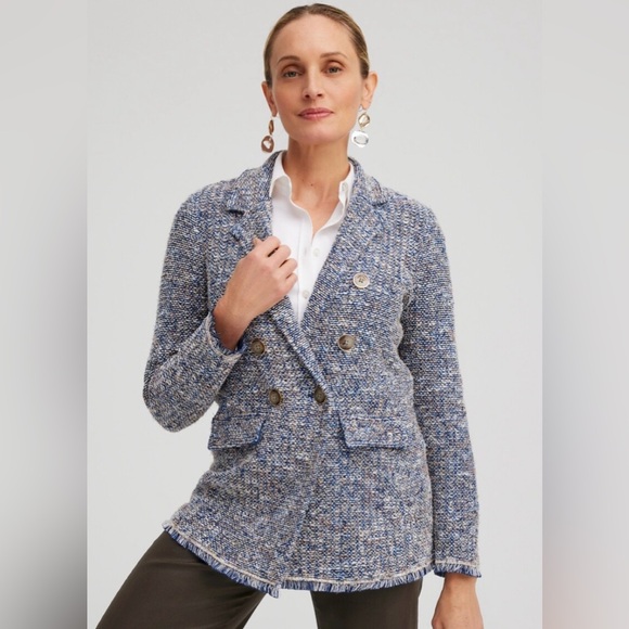Chico’s Tweed Blazer - Picture 1 of 9